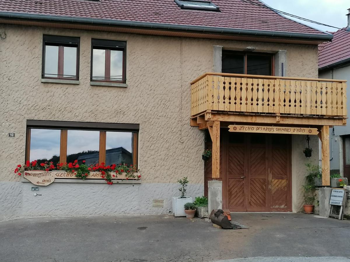 L'Echo Des Artois Bed & Breakfast Uzelle Eksteriør bilde
